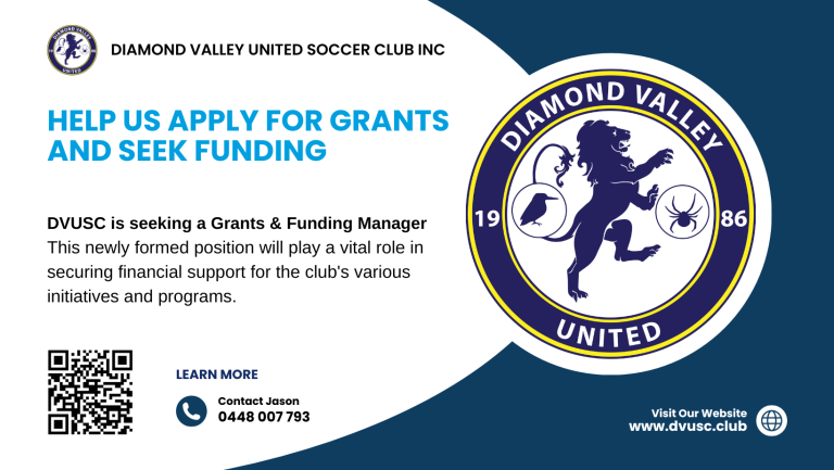 WANTED: DVUSC Grants & Funding Manager
